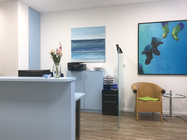 Praxis Dr. med. Dagmar Schmucker - Empfang